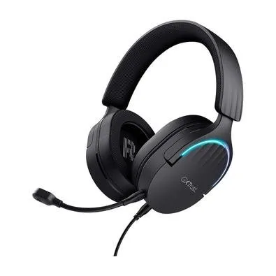 Headset Gamer GXTrust 490 Fayzo 7.1 Surround, RGB, Cancelamento de Ruído, Preto - 24900