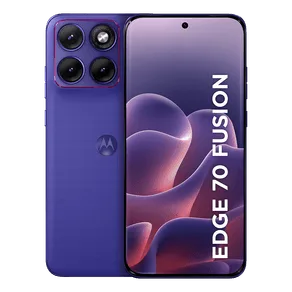 Smartphone Motorola Edge 70 Fusion 5G 12 GB RAM 256GB - 12GB RAM + 12GB RAM Boost, camera 50MP Sony Lytia 710, Tela 1.5K extreme Amoled 144hz - Roxo