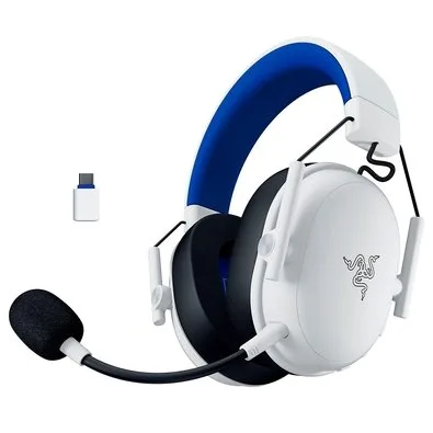 Headset Gamer Razer BlackShark V3 X HyperSpeed Sem Fio, Drivers 50mm, Branco - RZ04-05420500