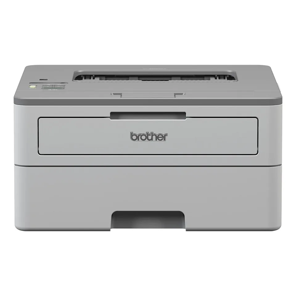 Impressora Brother HLB2080DW, Laser, Monocromática, Wi-Fi, USB, Cinza, 110V