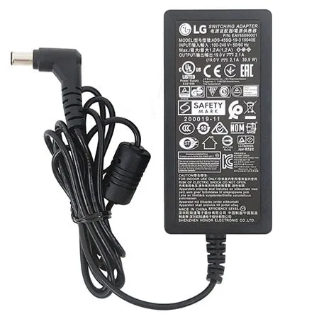 Fonte externa ADS-45SQ-19-3 Monitor LG 27GL650F-B, 24GN600-B, 34WP550-B - EAY65890001 - EAY65890001