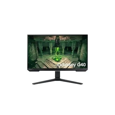 Monitor Gamer Samsung Odyssey G4 27"", Full HD, IPS, 240Hz, 1ms, G-Sync, Preto - LS27HG400ELMZD
