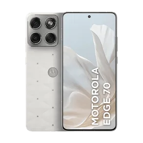 Smartphone Motorola Edge 70 5G Collections Crystals by Swarovski 512GB - 12GB RAM + 12GB RAM Boost, Ultrafino, 3 cameras 50MP e tela extreme Amoled 120hz - Cloud Dancer