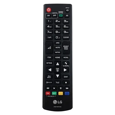 Controle remoto All in One LG 47WT30MS-B, 32SM5B, 22SM3B-B- AKB73975763 - AKB73975763