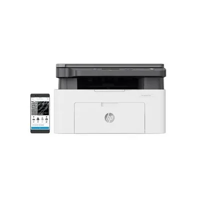 Impressora Multifuncional HP Laser 135w, Wi-Fi, USB, Monocromática, 220V, Preto e Branco - 4ZB83A#A1Z