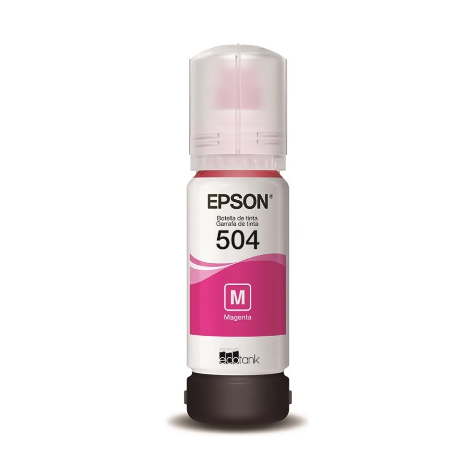 Refil De Tinta Epson T504322-BR Magenta - Para Impressoras L4150-L4160-L4260-L6171-L6270-L14150-L6161-L6191