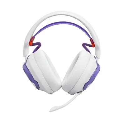 Headset Gamer Sem Fio JBL Quantum 650 Wireless, 2.4GHz, Setup White, Branco - JBLQTUM650WHT