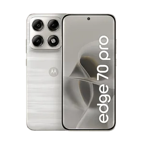 Smartphone Motorola Edge 70 Pro 5G 512GB 12GB RAM+12GB Ram Boost, 4 câmeras de 50MP, Tela 1.5K extreme AMOLED 144Hz, Bateria 6500 mAh, IP68/IP69 - Branco