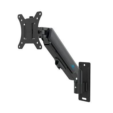 Suporte de Parede Articulado para Monitor de 17" a 32" Ergofirst, Ajuste com Pistão a Gás, Preto - G16-111