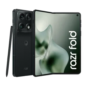 Smartphone Motorola Razr Fold 1TB - 16GB RAM+16GB Ram Boost, Tela interna 8.1" e externa 6.6”, extreme AMOLED, 3 câmeras 50MP e Zoom 100x, IP49 - Preto
