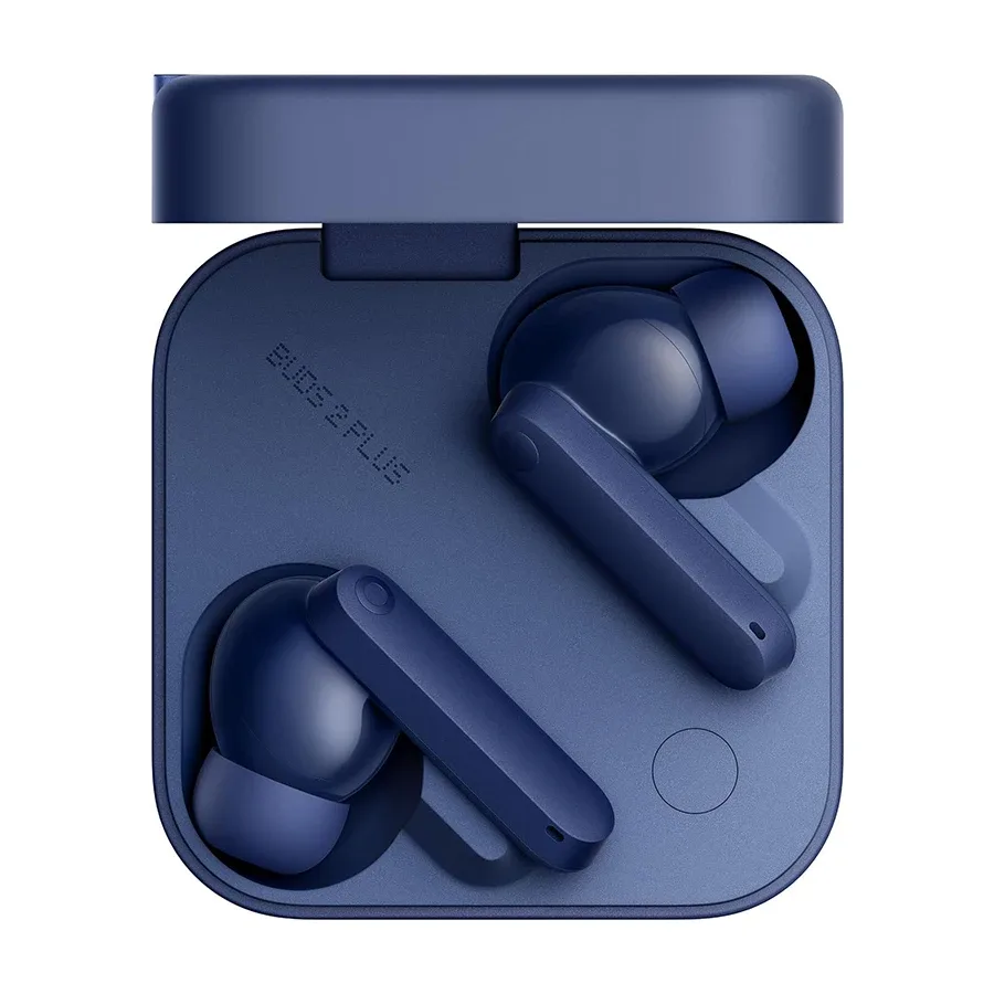 Auscultadores - CMF Buds 2 Plus CMF by Nothing, cancelamento de ruído adaptativo, auscultadores Bluetooth de áudio de alta resolução, drivers de 0,47 polegadas para graves profundos, 50dB ANC 61,5H Playtime, auscultadores desportivos com 6 microfones