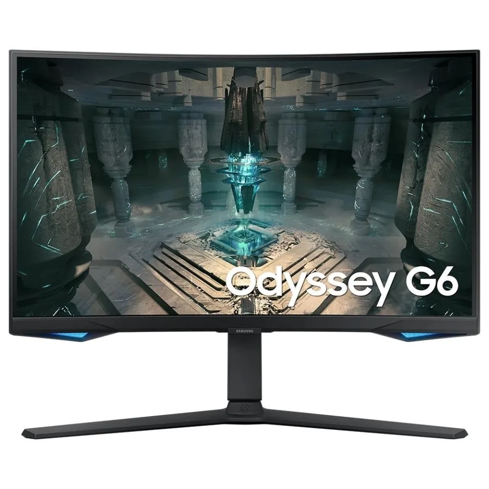 Monitor Gamer Samsung Odyssey G6 Curvo 27 LED 2K QHD, 240 Hz, 1ms, HDMI e DisplayPort, HDR