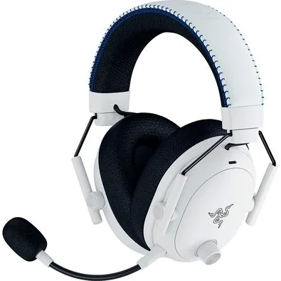 Headset Gamer Razer BlackShark V3 Pro Sem Fio ANC, 2.4 GHz, Drivers 50mm, Bluetooth, Branco - RZ04-05400600