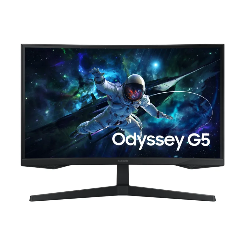 Monitor Gamer Samsung Odyssey G5 27", QHD, 165Hz, 1ms, Freesync, HDMI, DP Preto
