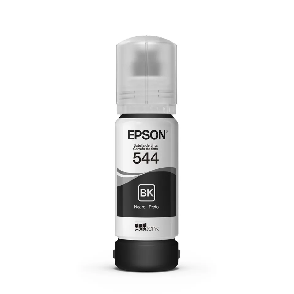 Refil De Tinta Epson T544122-BR Preto - Para Impressoras L3110-L3210-L3150-L3250-L5190-L5290