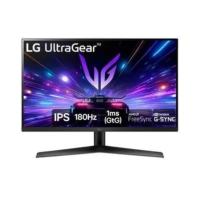 Monitor Gamer LG UltraGear 27", FHD, 180Hz, 1ms, IPS, DP e HDMI, HDR10, FreeSync, G-Sync - 27GS60F-B