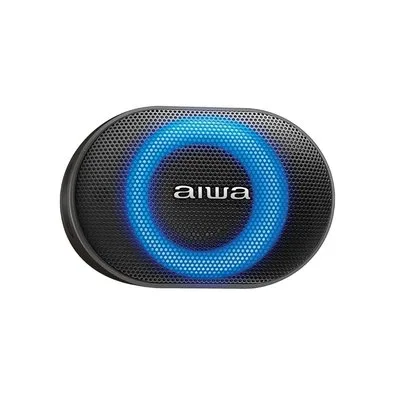 Caixa de Som AIWA AWS-SP-06-B, 10W, Bluetooth, IPX6, Bateria até 12 Horas, Bivolt, Preto - AWS-SP-06-B