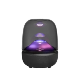Caixa de Som Premium Harman Kardon Aura Studio 5, Bluetooth, Som 360° e Luz, Preto - HKAURAS5BLKBR