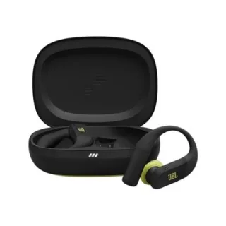 Fone de Ouvido JBL Endurance Peak 4, TWS, Bluetooth, À Prova D'água, Preto - JBLENDUPEAK4BLKLBR