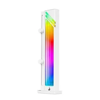 Suporte de Placa de Vídeo Rise Mode, ARGB, 500mm, Aura V1, Branco - RM-SPVG-01-ARGB-W