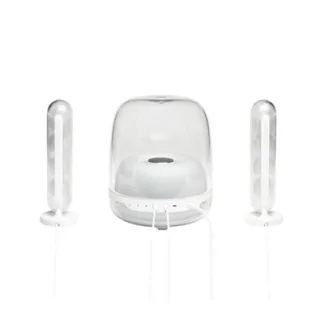 Caixa de Som Bluetooth Harman Kardon SoundSticks 4, Sistema de Som 2.1 Home, Branco - HKSOUNDSTK5WBR