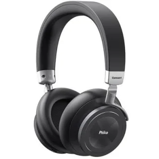 Fone de Ouvido Bluetooth Philco PFO05BTSG, Cancelamento de Ruído ANC, Drivers 40mm, Preto - 56605015