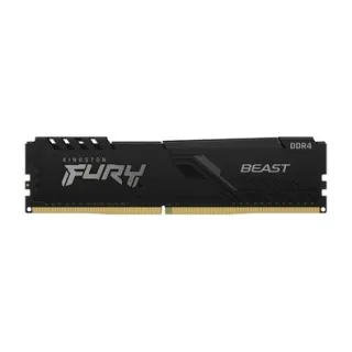 Memoria RAM Kingston Fury Beast, 16GB, 3200MT/s, DDR4, CL16, DIMM, Preto - KF432C16BB/16