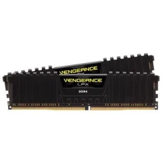 Memória RAM Corsair Vengeance LPX 16GB (2x8GB), 2400Mhz, DDR4 CL16 Black - CMK16GX4M2A2400C16