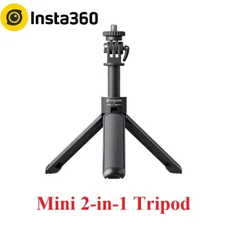 Insta360-tripod 2 em 1 para câmera de esportes, acessórios originais, para link/x3/one x2/go 3
