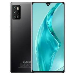Cubot P50 NFC Dual Standby, Android 11, 6GB RAM, 128GB ROM, Extensão 256GB, 4200mAh, 6.217 Polegada Tela, Câmera 20MP, 4G, NFC
