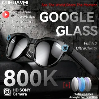 2026 novo 8k hd ai óculos inteligentes homens chat gpt 800mp câmera bluetooth chamada ai tradução assistente de voz controle óculos de sol feminino