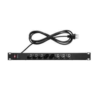 Protetor Eletrônico Intelbras com 8 Tomadas para Rack - EPR 208 +