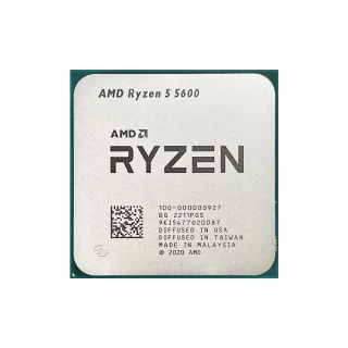 AMD Ryzen 5 5600 CPU 4.4GHz 6-Core 12 Thread 35MB Cache 7NM TDP 65W Soquete AM5 Processador para PC Gamer sem gráficos