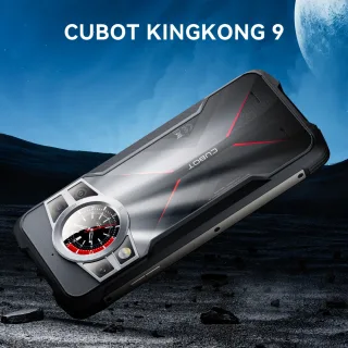Cubot King Kong 9 Smartphone Robusto, Helio G99, 120Hz, Tela de 6.583 ", 24GB RAM, ROM 12GB + 12GB, ROM 256GB, Câmera 100MP, Navio