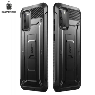 SUPCASE-Capa para Coldre Corpo Inteiro com Protetor de Tela Integrado, Capa para Samsung Galaxy S20 5G, UB Pro, Lançamento 2020