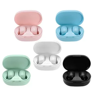 A6S Pro Sem Fio Bluetooth TWS Fones De Ouvido, Mini Fones De Ouvido Com Caso De Carga, Cancelamento De Ruído, Esporte Headset Para Todos Smartphone