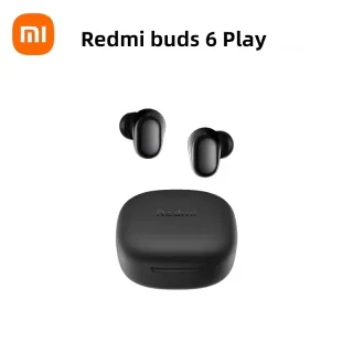 Xiaomi-Fone de Ouvido Redmi Buds 6 Play, Versão Global, 10mm, Driver Dinâmico, Cancelamento de Ruído AI, Fones de Ouvido para Chamadas, Bluetooth 5.4, TWS