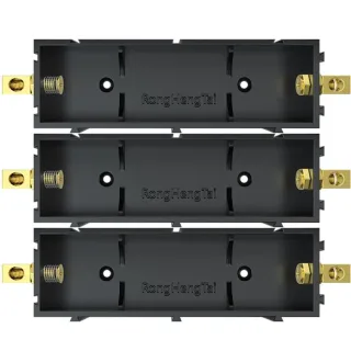 18650 Battery Holder Storage Box Case, 21700/18650 Power Bank Cases, 1 Slot Battery Container Battery Bank Case, 1X
