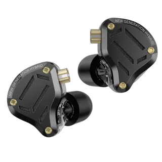 KZ ZS10 Pro 2 fone de ouvido de metal de alta fidelidade intra-auricular baixo interruptor de ajuste de 4 níveis monitor esportivo fone de ouvido som redução de ruído