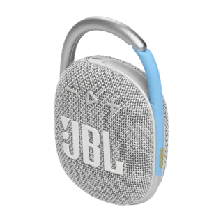 Caixa de Som JBL Clip 4 Eco, Bluettoth, À Prova D'água, Branco - JBLCLIP4ECOWHT