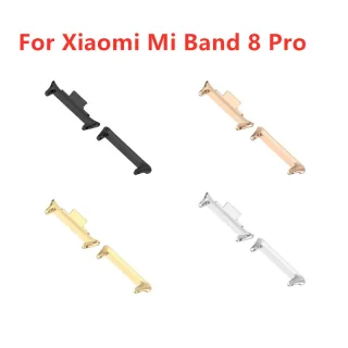 2PCS Watch Strap Connector Adaptadores Substituição Metal Connector Link Anexo Para Xiaomi Mi Banda 8 pro Pulseira Acessório