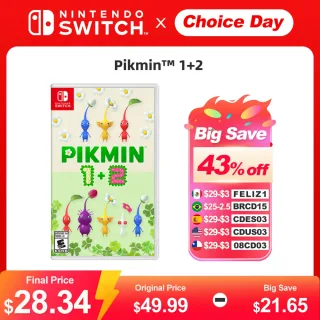 Pikmin 1 + 2 jogos Nintendo Switch 100% Original Oficial Físico Cartão de Jogo Ação Estratégia Gênero para Switch OLED Lite