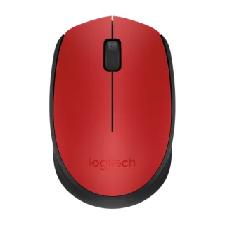 Mouse Sem Fio Logitech M170 Vermelho - 910-004639