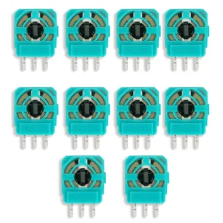10pcs Joystick Potenciômetros Sensor Repair Kit para PS5 PS4 Pro XBOX ONE Controladores 3D Thumbstick Resistores de Eixo Reparação Parte