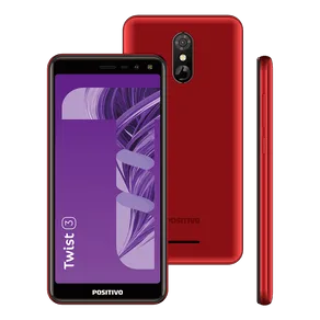 Smartphone Positivo Twist 3 S513 32GB Dual Chip 5,5” - Vermelho