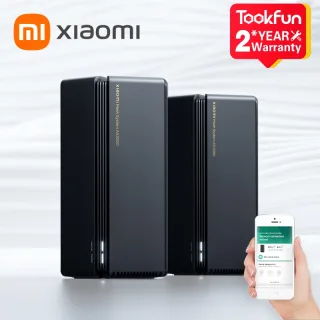 Xiaomi-Versão Global Mesh System, WiFi 6 Modem, Amplificador de Sinal, Extensor de Alcance, OFDMA, Modo Ponto de Acesso, AX3000, 2976Mbps, 1 Pc, 2Pcs