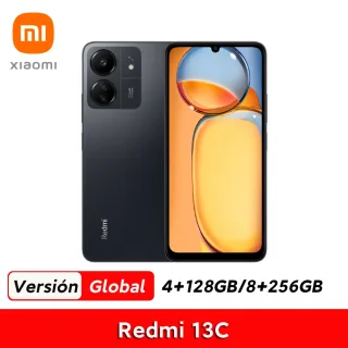 Xiaomi-Smartphone Redmi 13C, Versão Global, MTK Helio G85, Display 6.74 ", Câmera Tripla AI 50MP, 5000mAh, Carregamento Rápido 18W, 128GB, 256GB