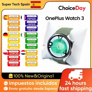 Novo oneplus watch 3 versão global relógio inteligente 1.50 polegadas ltpo amoled display 32gb de memória snapdragon w5 wear os por google