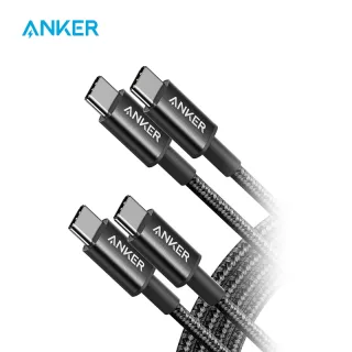 Anker-usb c para usb c cabo, 6ft, 2pack, 60w (3a), para iphone 15 pro/15 plus/15 pro max