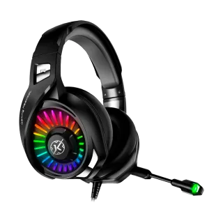 Headset Gamer Kalkan Modi, RGB, Drivers de 50mm, 7.1 Virtual Surround, Preto, KLK00024